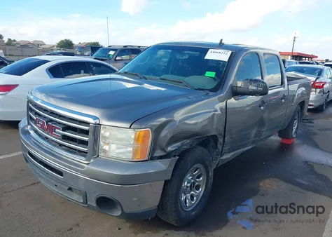 2013 GMC Sierra 1500 Sl from USA, damaged, VIN 3GTP1UEA7DG310331